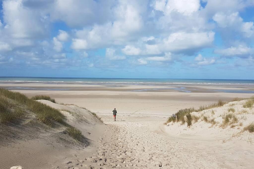 La Cabane Des Dunes A Fort-Mahon Plage Exteriör bild